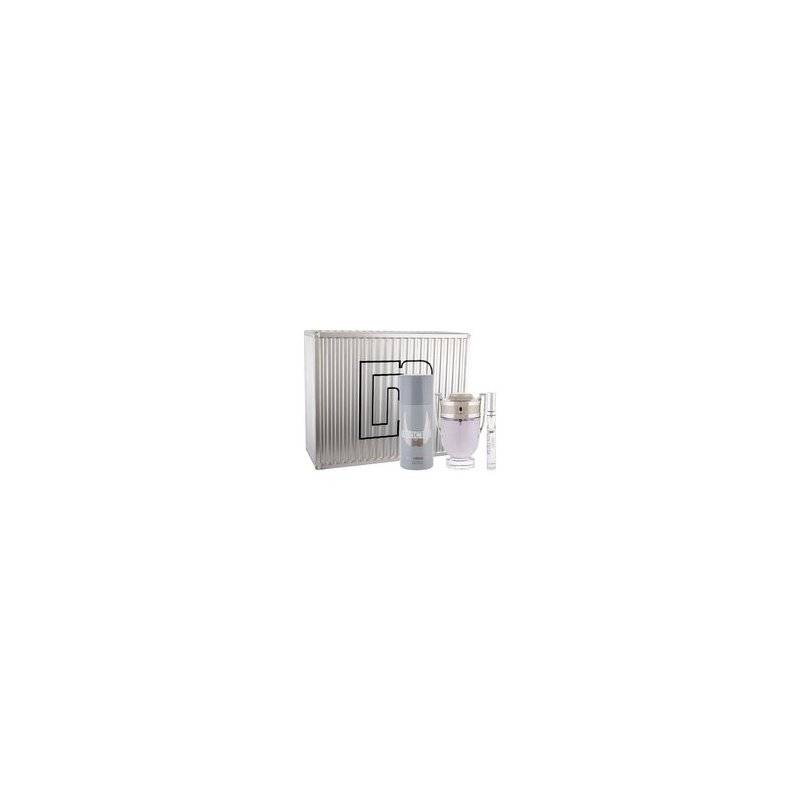 Paco rabanne Invictus SET EDT 100 ml + deospray 150 ml + miniature EDT 10 ml 100ml