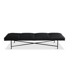 Daybed - Black Frame - Cognac Leather