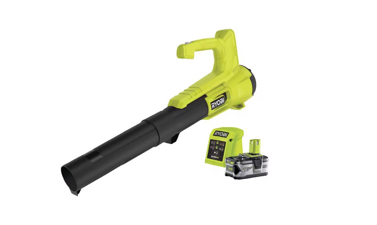 Ryobi RY18BLA-140 Lövblås inkl 4,0Ah batteri ONE+