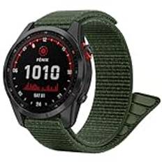 Songsier Rem för Fenix 7S, Fenix 6S, Fenix 5S, nylonrem för Fenix 7S Solar, Fenix 7S Sapphire Solar, Fenix 6S Pro, Fenix 5S Plus, Descent MK 2S och Instinct 2S, modernt