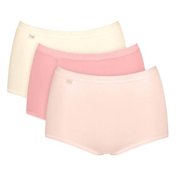 Sloggi 3-pak Basic Plus Maxi Colored - Red/Yellow - 38