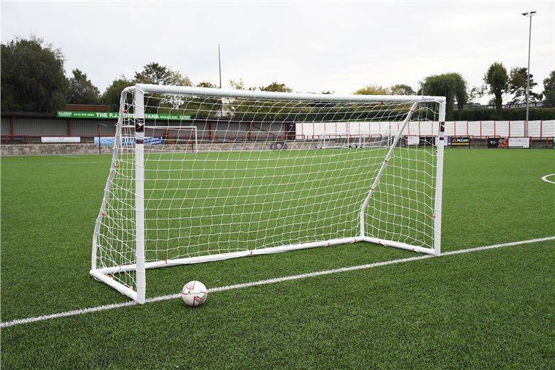 Precision Match Football Goal Posts - 12ft x 6ft