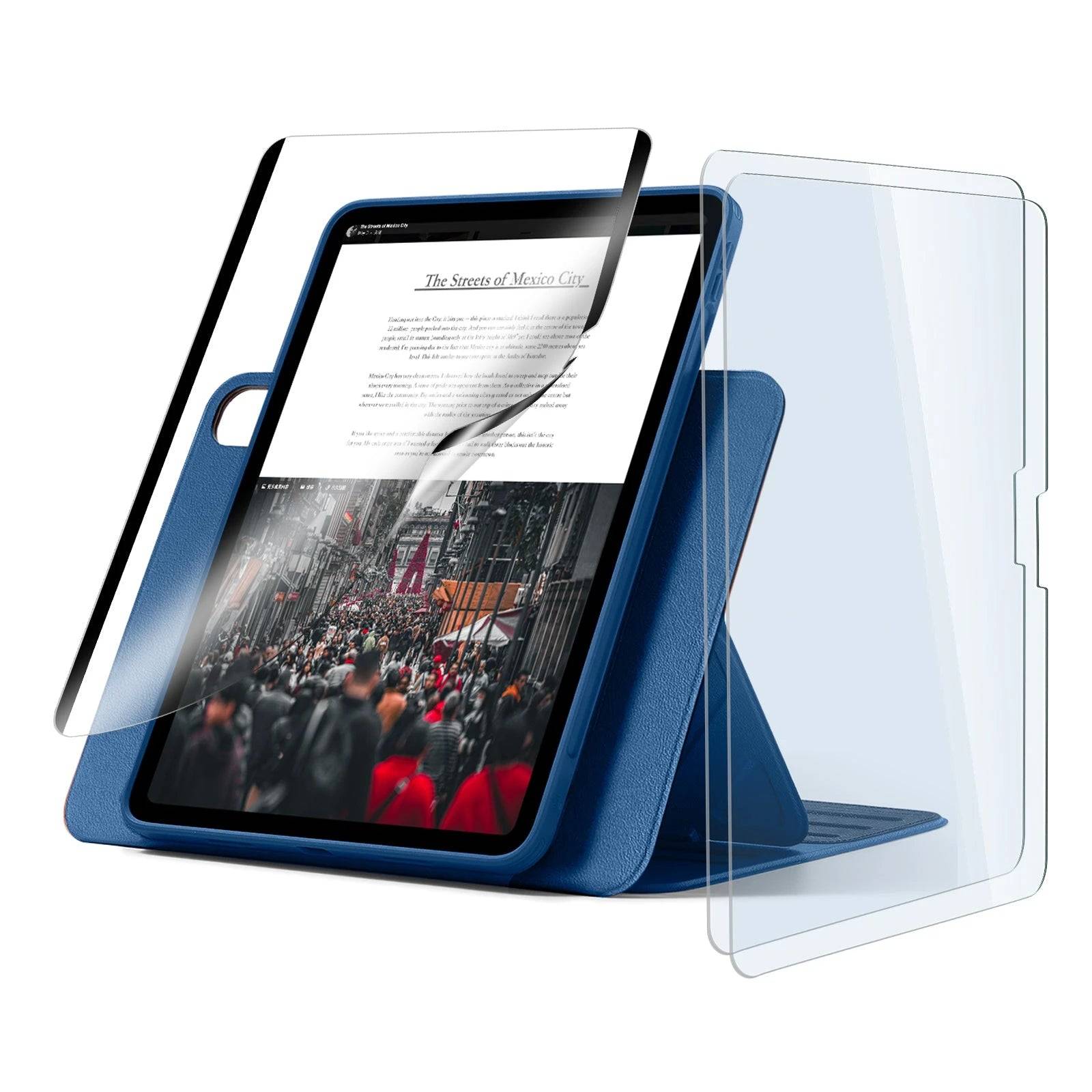 iPad Air 13ʺ (2024) Shift Transformation Bundle - Navy Blue - Navy Blue