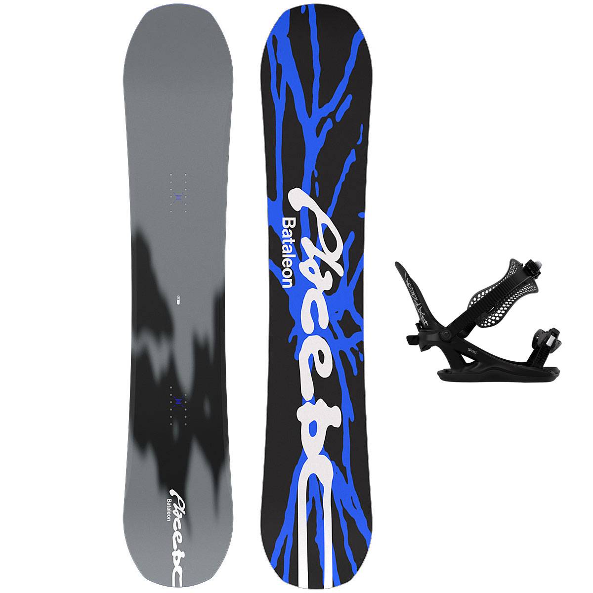 Bataleon Snowboardpaket - Placebo 156 + Ghost FASE Black M