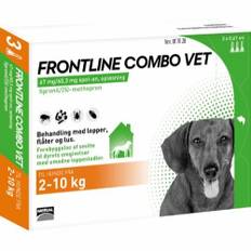 Frontline Combo Vet Hund 2-10 kg.