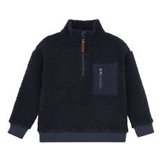 En Fant Fleecetrøje - Pullover Teddy - Parisian Night - En Fant - 5 år (110) - Bluse