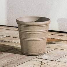Beige Kruka Utomhus 35x35cm - Flavia | Utemöbler & trädgårdsmöbler | Vesani