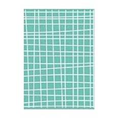 Craftelier Grid Embossing Folder - Textur för scrapbooking och hantverk | Kompatibel med Sizzix Big Shot, Big Shot Plus, Revolution | 15 x 20 cm