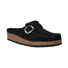 Birkenstock Buckley Suede Leather Regular Dam Stl. 42 - Slipins Från Magasin - Black (42)