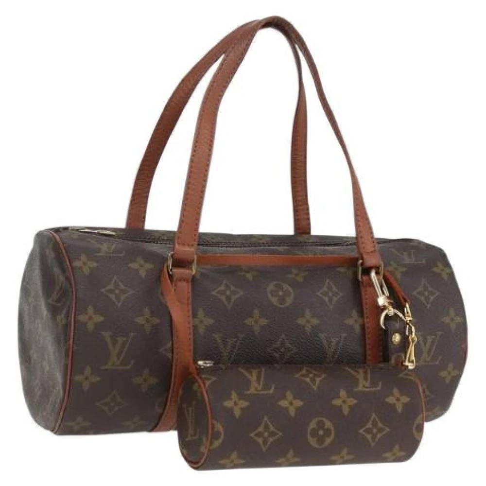 Louis Vuitton Vintage Pre-owned Vintage Håndtaske - Vintage - Dame - Brun - ONE SIZE - Tyl