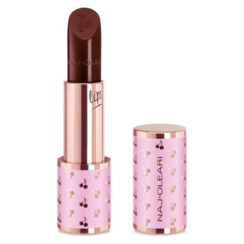 Naj Oleari Delight Krämigt Läppstift Med En Glansig Finish 20 - Mörk Vinröd