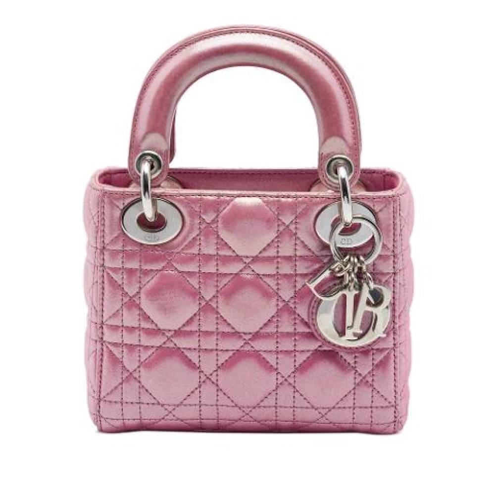 Dior Vintage - Pre-owned Mini Lady Dior Vintage - Dam - ONE Size - Läder