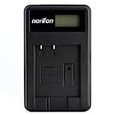 NP-BN1 LCD USB Laddare för Sony Cyber-shot DSC-T110, DSC-T99, DSC-TF1, DSC-TX30, DSC-TX20, DSC-TX200V, DSC-TX10, DSC-TX9, DSC-TX5, DSC-WX80, DSC-W620, DSC-WX9, DSC-WX150 Kamera och Mer