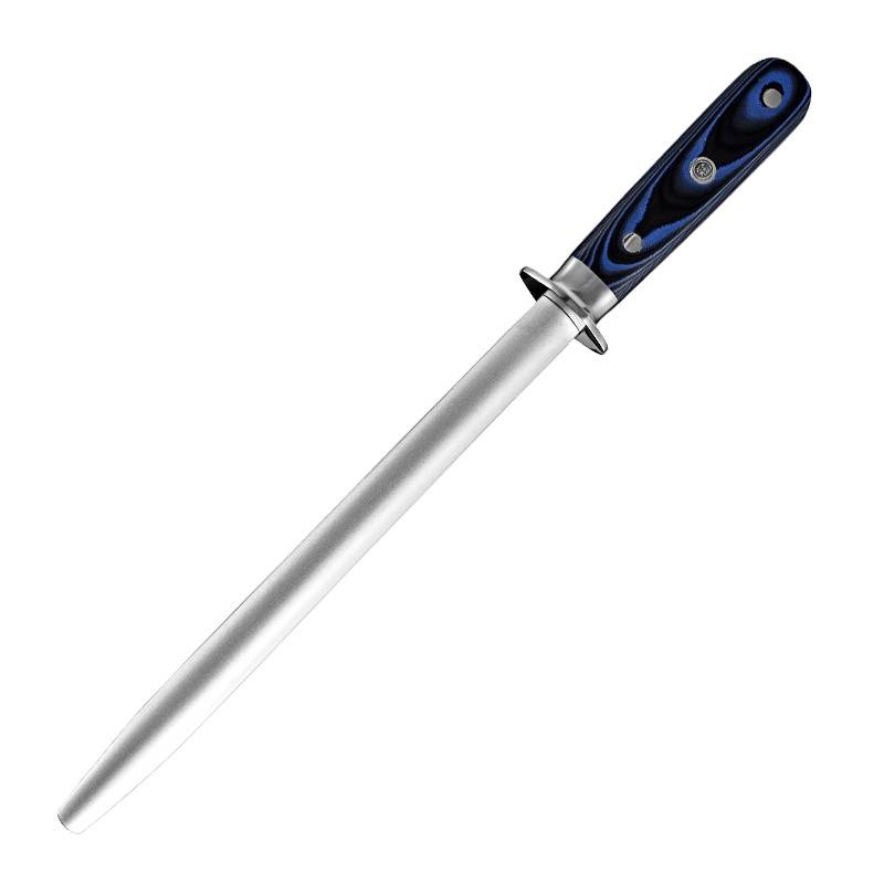 10 Inch Diamond Sharpener Rod Kitchen Knife Accessories High Carbon Stainless Steel Sharpener Kitchen Tools Diamond Sharpener Ro