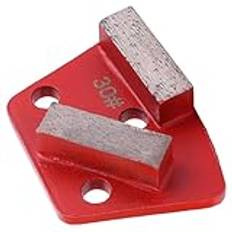 3st Trapets Diamant Golvslipskiva, #30 Grit Metal, Design för Borttagning Av Lim, Snabb och Flytande Slipning, Passar de Flesta Golvbeläggningsmaskiner, med Snabb Slipning för