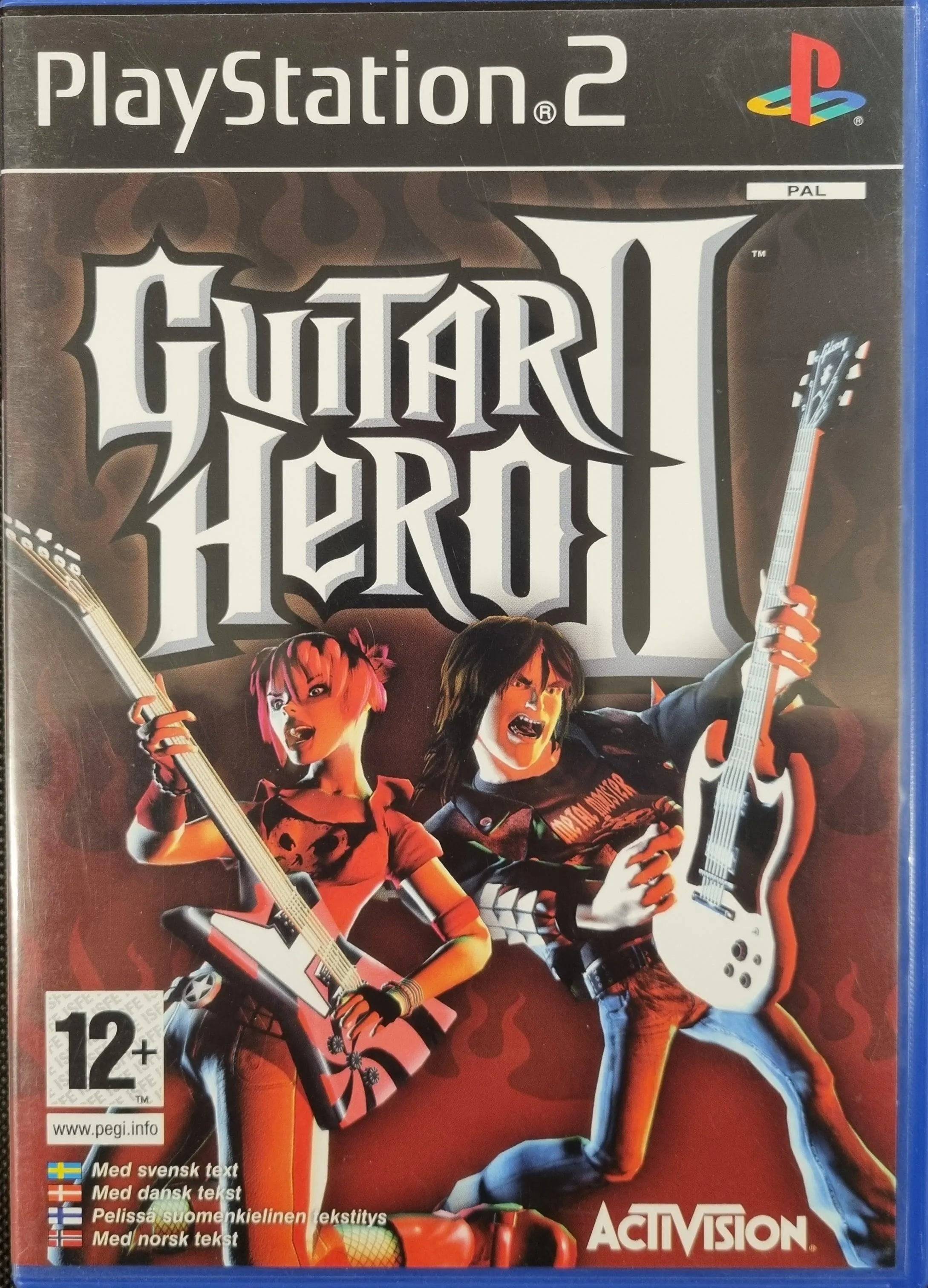Guitar Hero 2 (manual mangler)(nordisk)