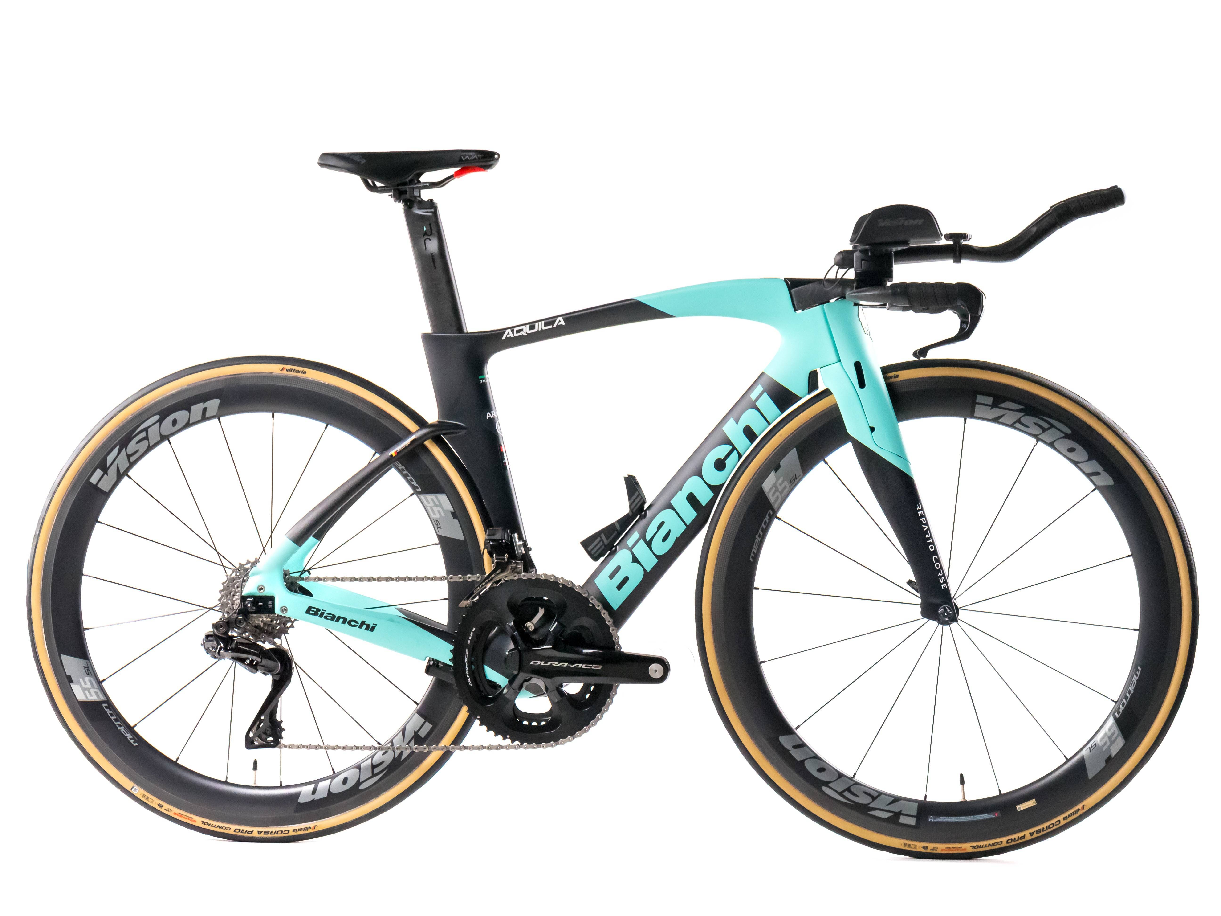 Bianchi Aquila CV 2024 Team Arkéa - B&B Hotels LAURENS HUYS size XS Shimano Dura Ace Di2 2x12sp - Bikeroom / xs / team arkéa - b&b hotels (xs)