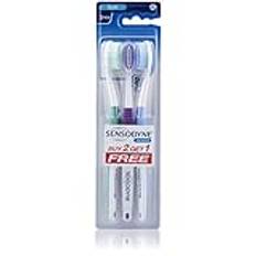 2 Sensodyne känsliga tandborstar mjuka känsliga tänder - (förpackning med 3)