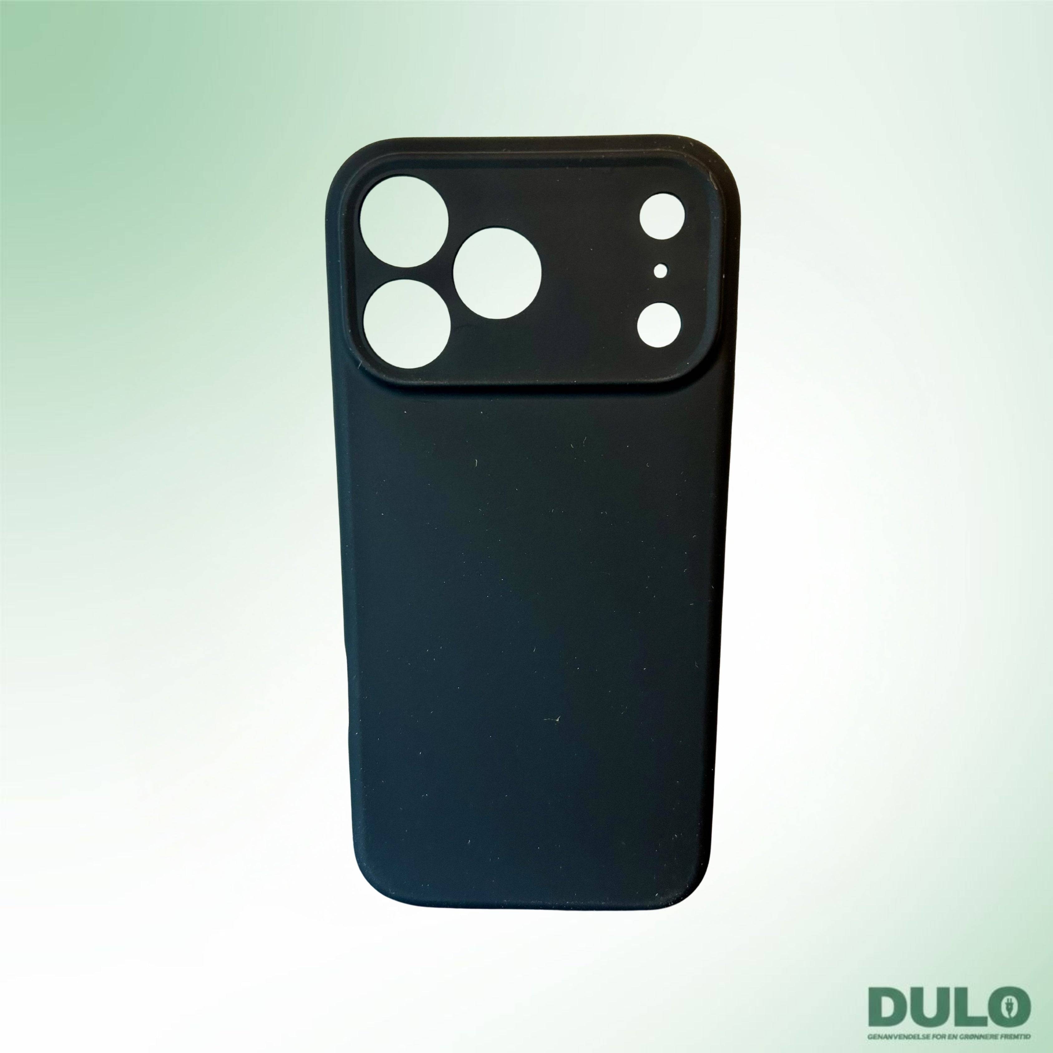 Silikone cover til iPhones med og uden MagSafe - MagSafe-kompatibel / Sort / iPhone 15 Pro Max