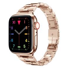 Slim Metalarmbånd Apple Watch 41mm Series 9 rose guld