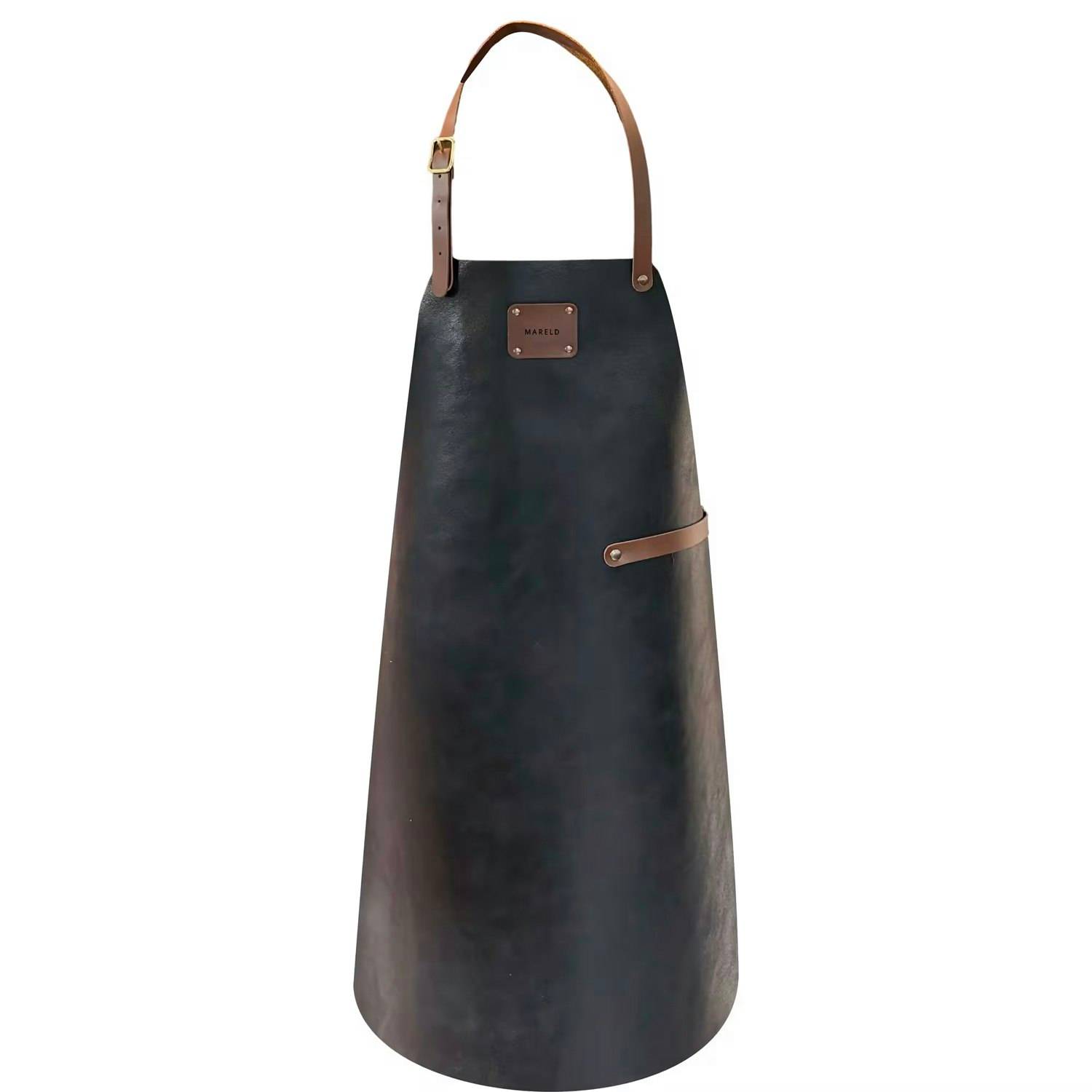 Mareld - Leather Förkläde - Svart