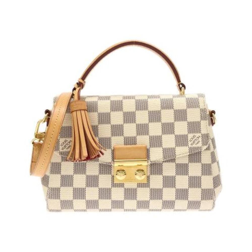 Louis Vuitton Vintage Pre-owned Vintage Canvas Håndtaske - Vintage - unisex - Beige - ONE SIZE - Uld