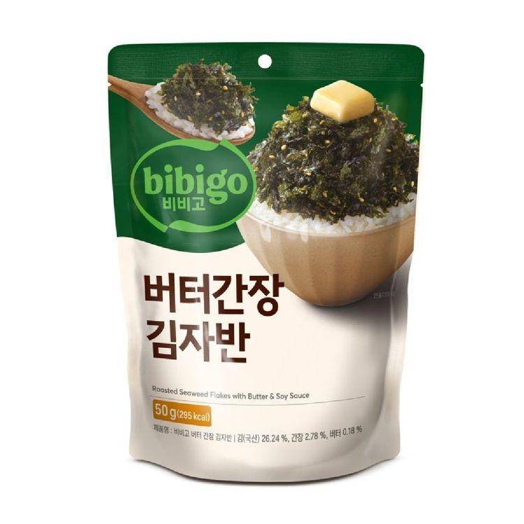 Bibigo - Smör sojasås Kimjaban 50G 1PCS
