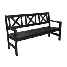 Soffa Baltic Garden Europe 3-Sits Svart