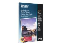 (ComputerSalg) Epson - Mat - A3 (297 x 420 mm) - 167 g/m² - 50 ark papir - for EcoTank ET-16500, 7750  SureColor P5000, P800, SC-P10000, P5000, P700, P7500, P900, P
