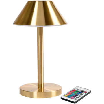 Bordslampa LED Duni Zelda Midi Guld