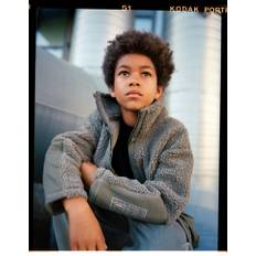 Molo Utha Str 6 år / 116 cm - Army Fleece Polyester hos Magasin
