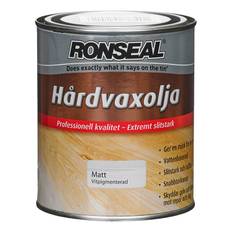 Hårdvaxolja Ronseal Vit Matt 750Ml