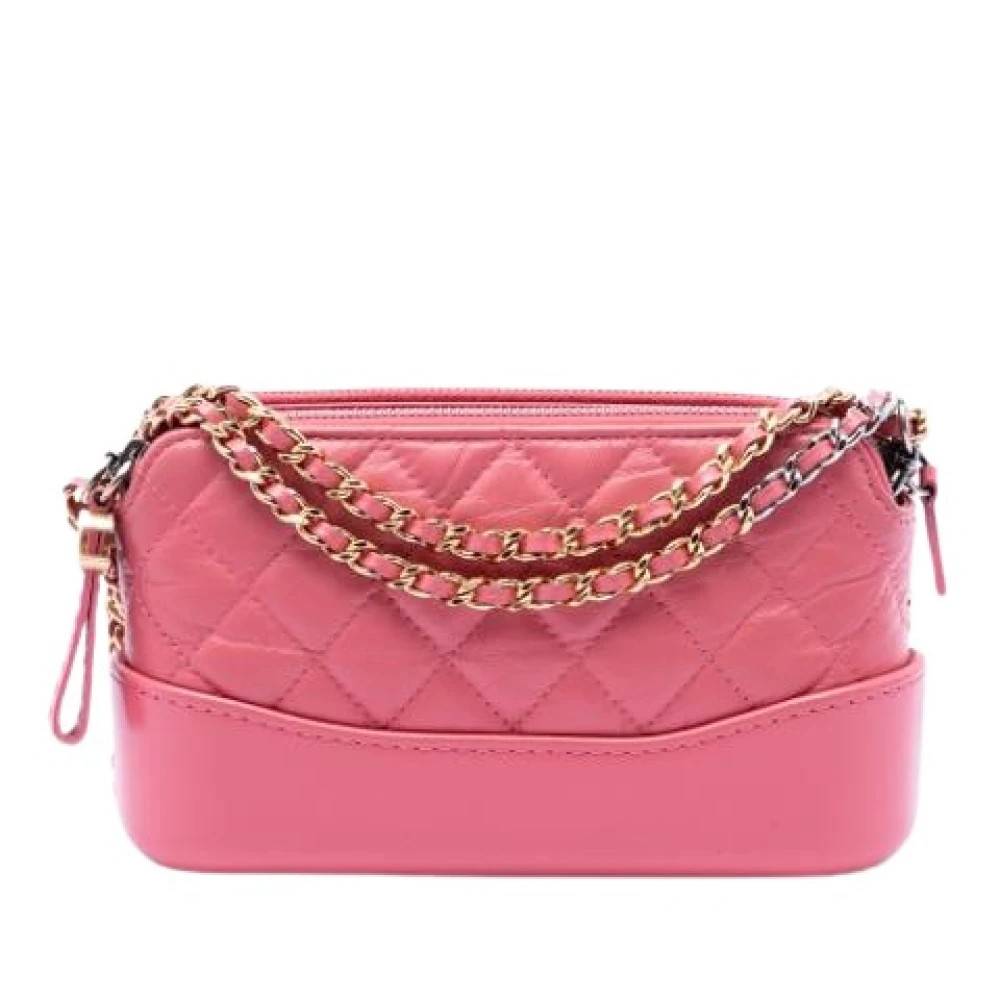 Chanel Vintage Pre-owned Vintage Skuldertaske - Vintage - Dame - Lyserød - ONE SIZE - Uld