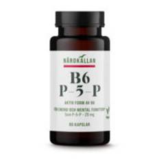 B6 P5P 25 mg 60 kapslar Närokällan