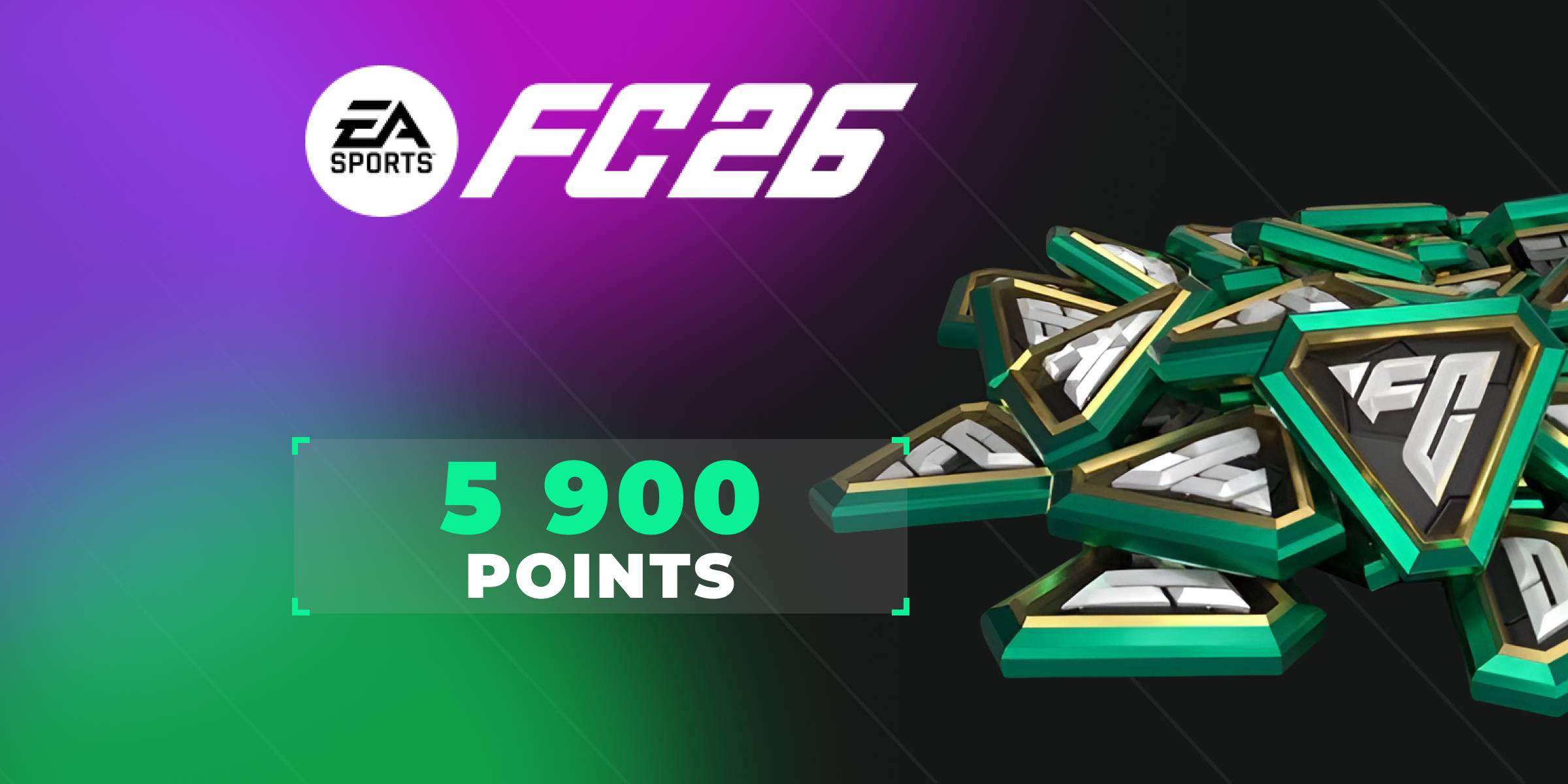 EA SPORTS FC 26 5900 Ultimate Team Points (Xbox Series) - Standard