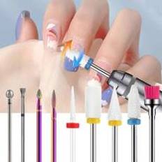 Corundum Nail Drill Bits, Ceramic Nail Drill Bits, For Grinding Cuticles, Nails, Cured Nail Polish