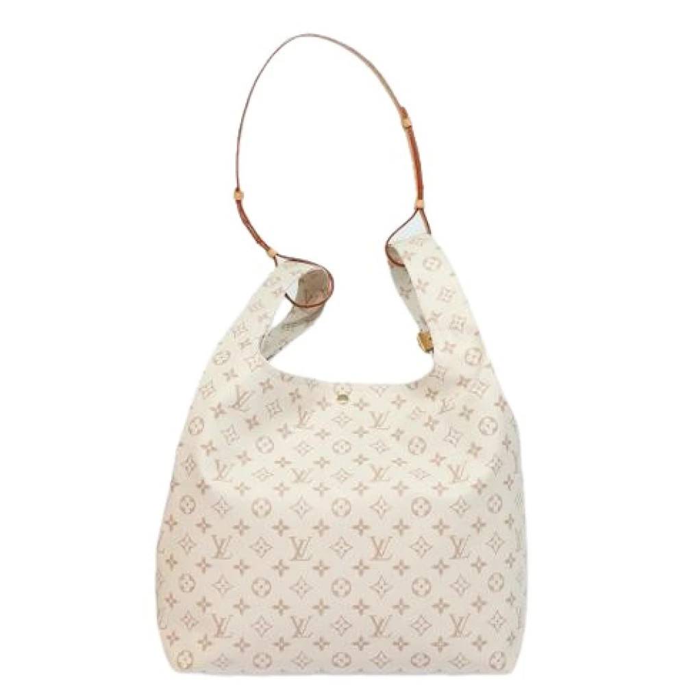 Louis Vuitton Vintage Pre-owned canvas tasker - Vintage - Dame - Hvid - ONE SIZE - Tyl