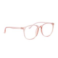 Northio, Anti Blue Light Glasögon - Rosa / Transparent