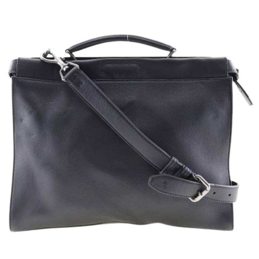 Fendi Vintage Pre-owned Håndtaske - Vintage - unisex - Sort - ONE SIZE - Læder