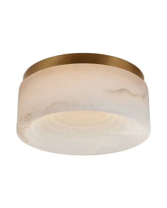 Otto Small Flush Mount Antique-Burnished Brass