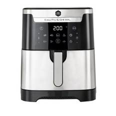 OBH Nordica – Easy Fry & Grill XXL 2in1 airfryer silver 6.5 liter