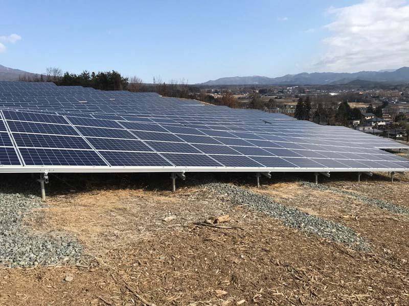 Solcellspaneler på markstativ paket om 26,4 kW (2 x 13,2kW)