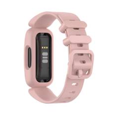 Fitbit Inspire 2/Ace 3 - TPE Gummi urrem - Str. L - Lys pink