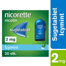 Nicorette Sugetabletter Cooldrops 2 mg. - 20 stk.