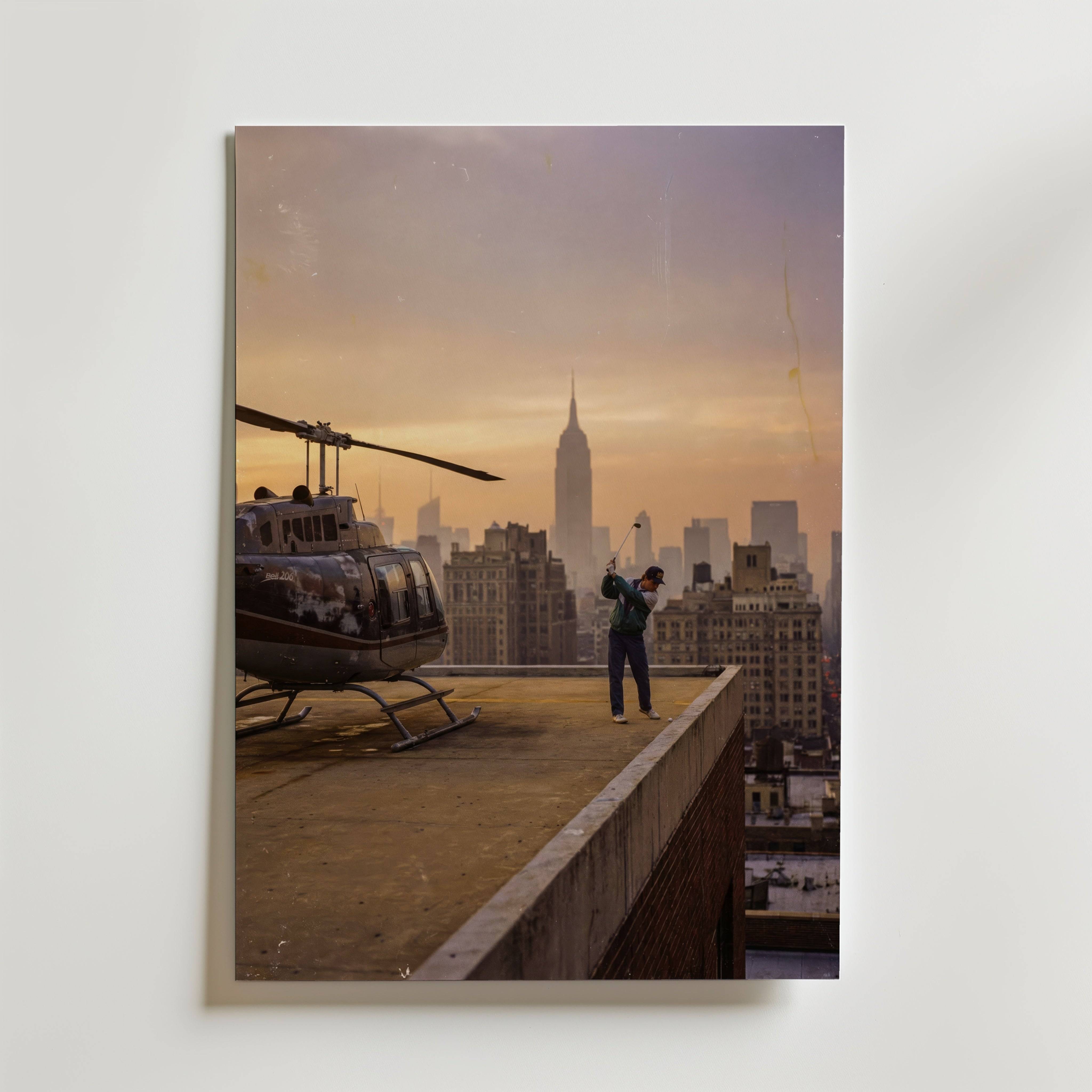 Skyline Elite Moment Poster - Fine Art Poster 21x30 cm Utan passepartout
