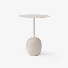 &Tradition Lato LN8 Soff- & Sidobord Ivory White & Crema Diva Marble