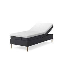 DUNLOPILLO - PURE DELUXE ELEVATION - MÅL: 80 X 200 CM. - ANTRACIT - MEDIUM