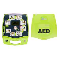 Zoll AED Plus med EKG-visning. Hjärtstartarpaket inklusive original bärväska, AED skyltar, första hjälpen kit m.m.