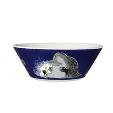 Arabia - Mumin / Moomin 6 st Djupa skålar - Mårran / Groke Design Tove Jansson
