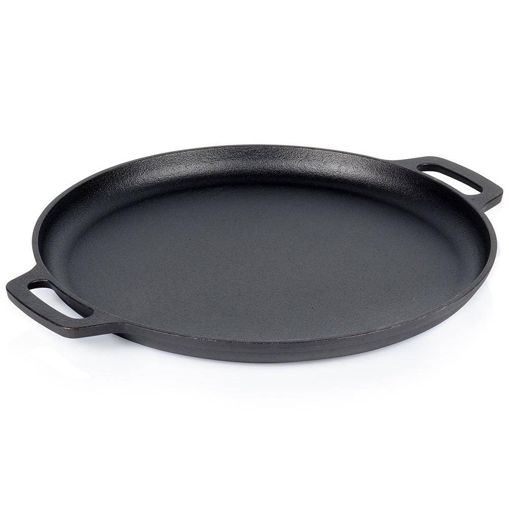 Cast Iron Frying Pan For Gas Induction Grill Fireplace For Oven Large 35 Cm